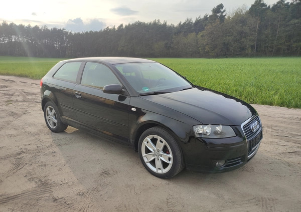 Audi A3 cena 15900 przebieg: 189230, rok produkcji 2007 z Rakoniewice małe 46